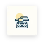 laundry basket icon